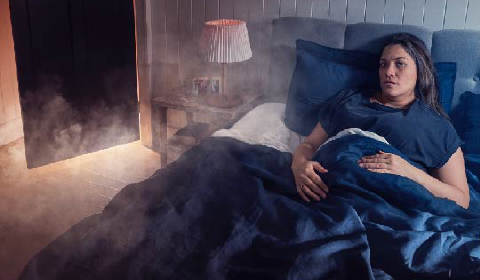 smoke in bed